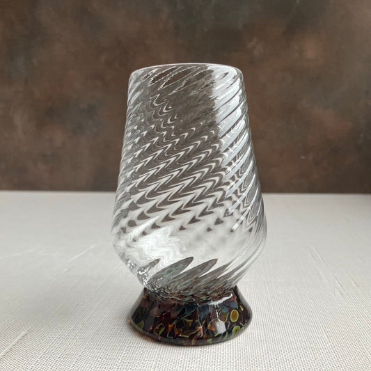 Hand-Blown Spiral Neat Pour Glass by Bull In China