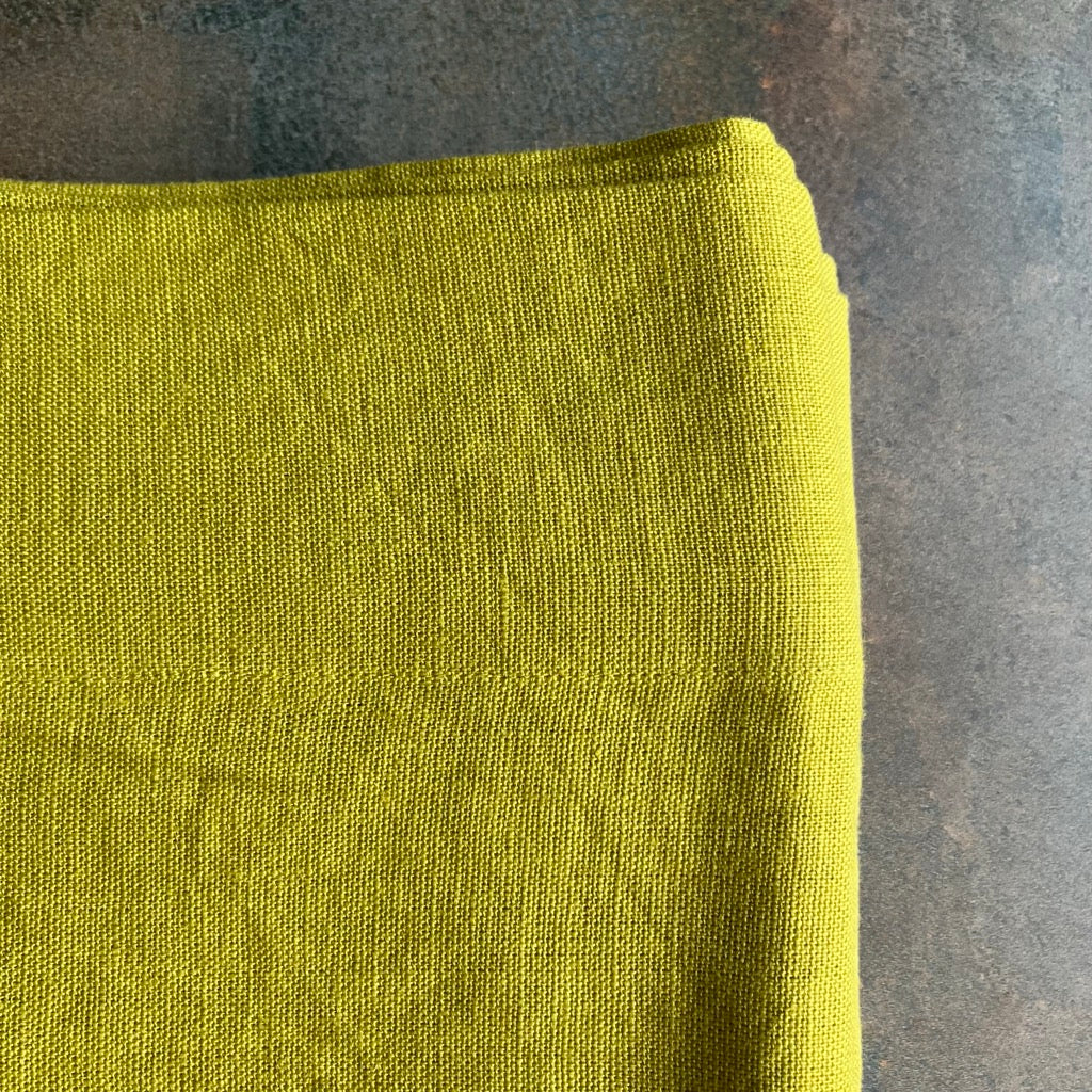 Pear 8 Foot Table Runner in European Linen by Rough Linen