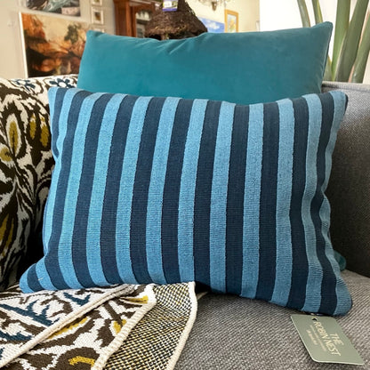 Pipe Illusion Lumbar Pillow by Schumacher