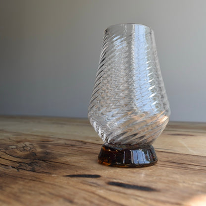 Hand-Blown Spiral Neat Pour Glass by Bull In China