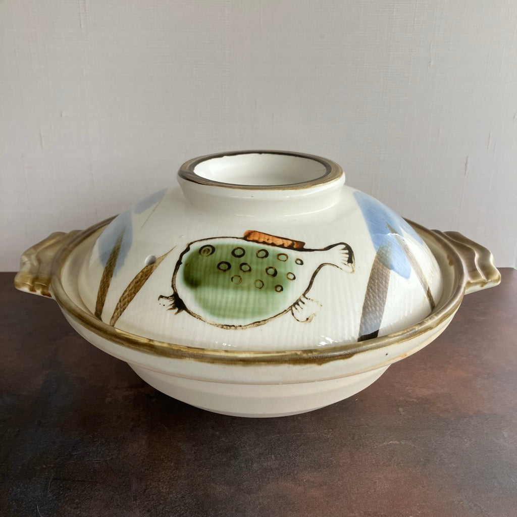 Japaneses Donabe Stoneware Cooking Pot