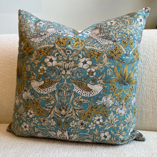 Calista Floral Throw Pillow by Dahlia & Grace