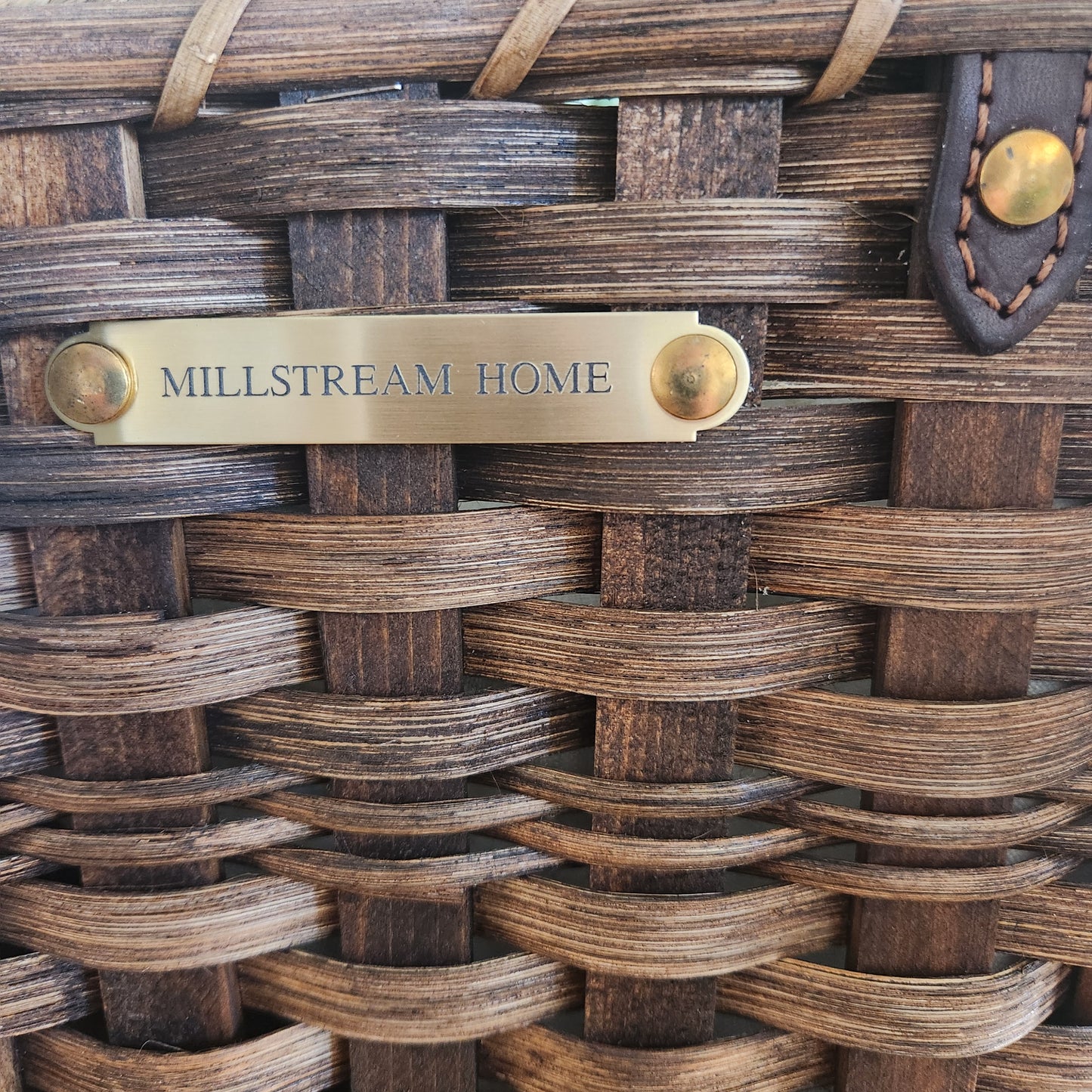 Handwoven Market Basket Small By Millstream Home