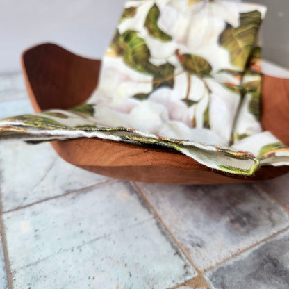 Organic Linen Tea Towel by Sarah Rose