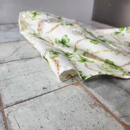 Organic Linen Tea Towel by Sarah Rose