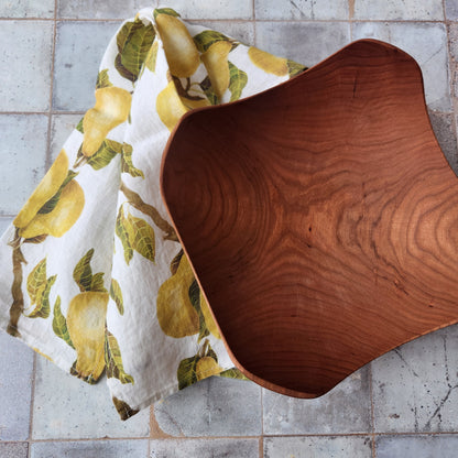 Organic Linen Tea Towel by Sarah Rose