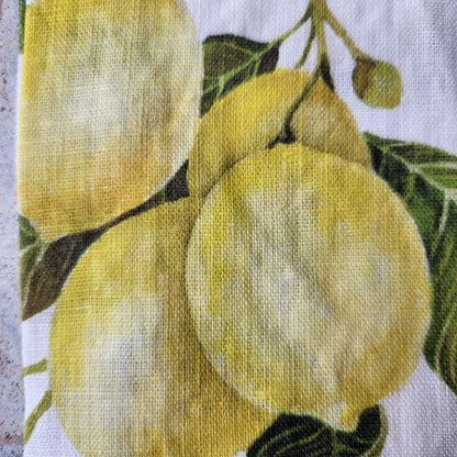 Organic Linen Tea Towel by Sarah Rose