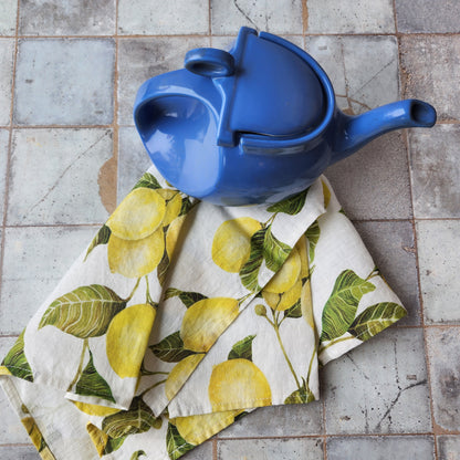 Organic Linen Tea Towel by Sarah Rose