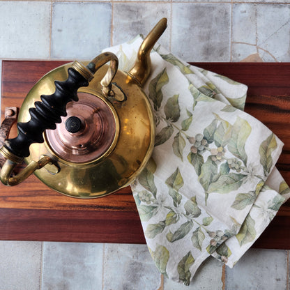 Organic Linen Tea Towel by Sarah Rose