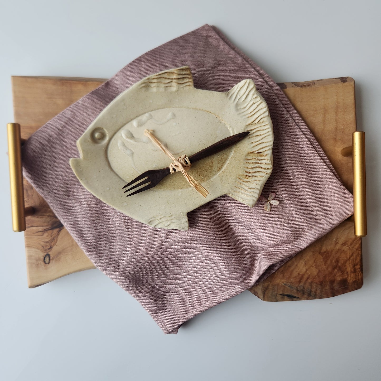 Fish Trays by Otis Pottery