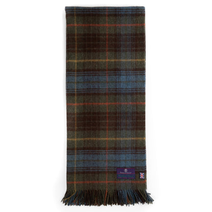 Highland Tweeds Lambswool Throw (Antique Hunting Stewart) by Prince of Scots