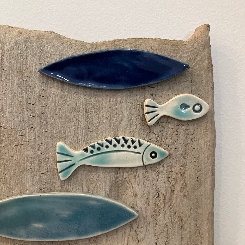 Large Fish Driftwood Wall Art by Sky Mage