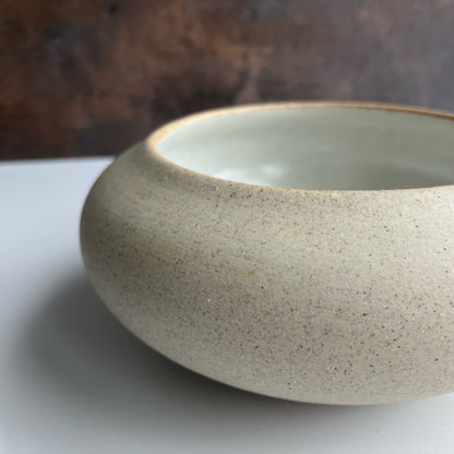 Stoneware Ikebana Vase RAW by Convivial
