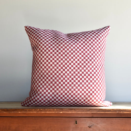Decorator Pillow in Laurel Check Linen by Shannan Bower Home