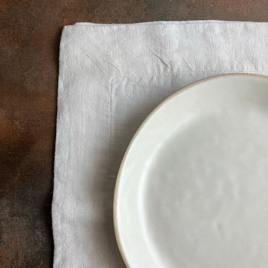 Linen Placemat in Off White by Rough Linen
