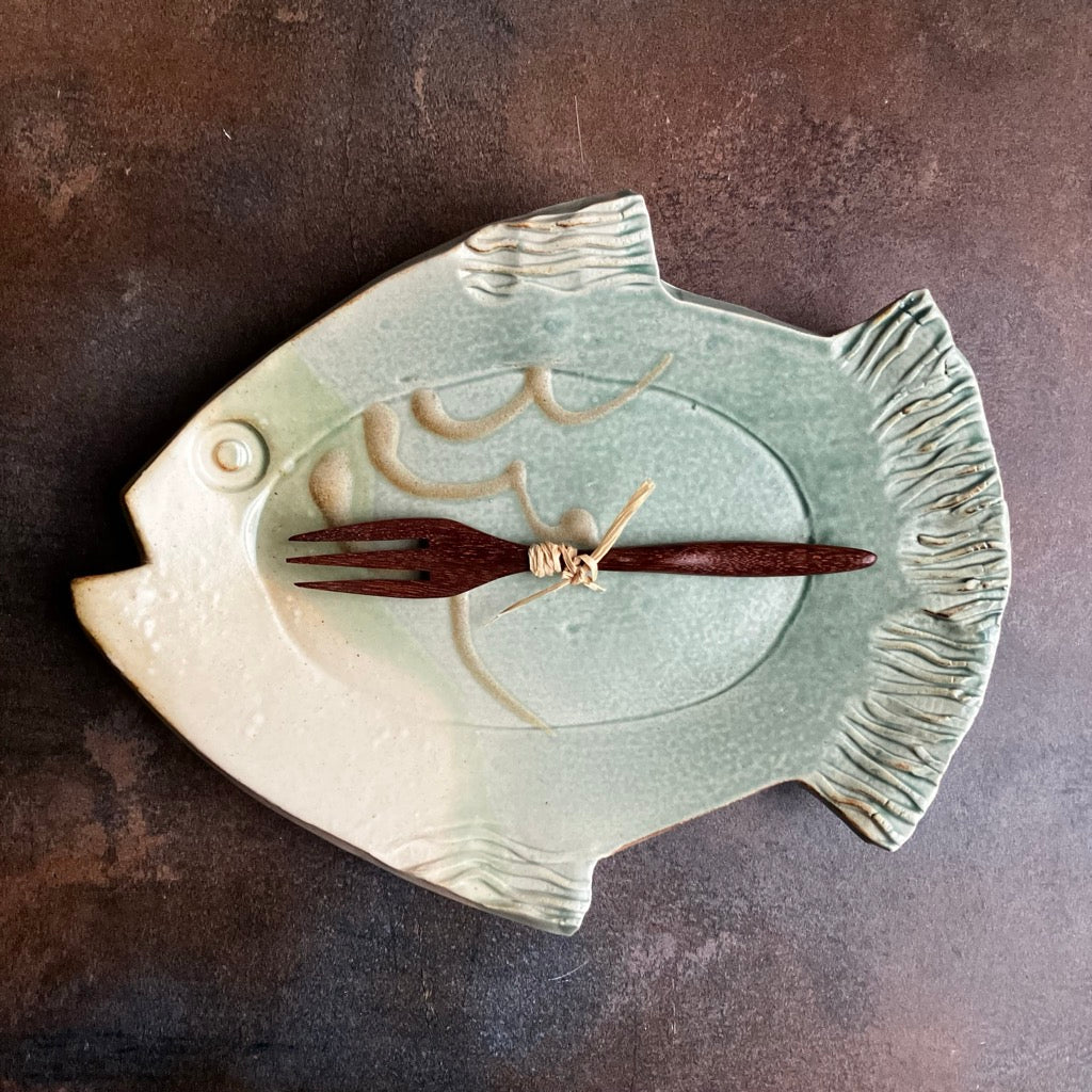 Fish Trays by Otis Pottery