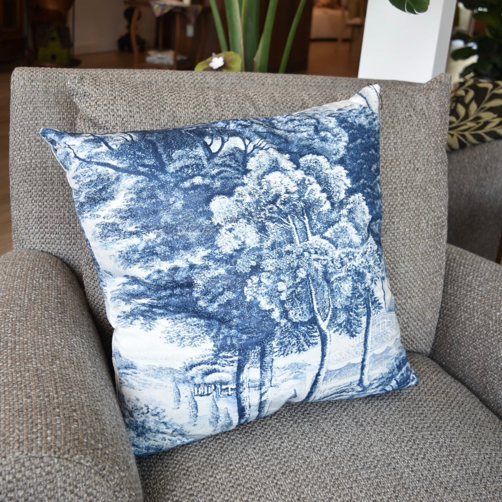 Ainsley Chinoiserie Throw Pillow by Dahlia & Grace