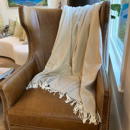 Whisper Ombre Merino Throw by Prince of Scots