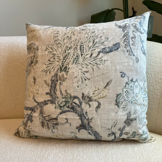 Vivienne Botanical Throw Pillow by Dahlia & Grace