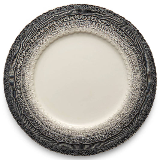 Finezza Grey Charger by Arte Italica