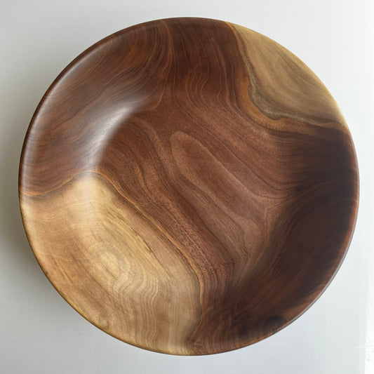 Walnut Bowl by Tom Forester