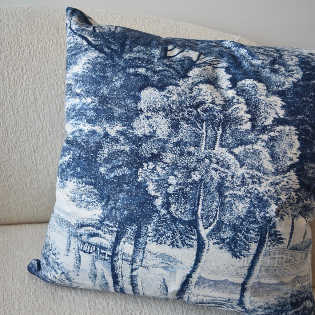 Ainsley Chinoiserie Throw Pillow by Dahlia & Grace