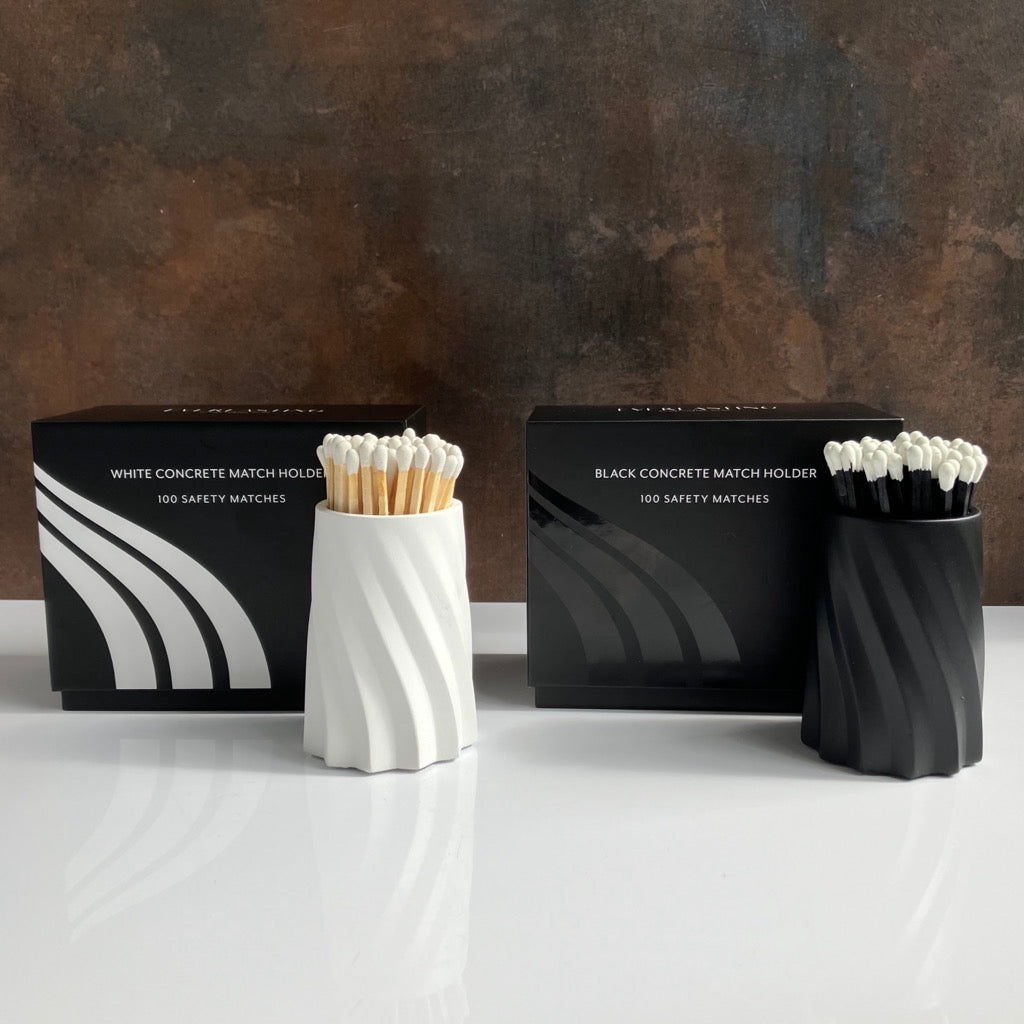 Concrete Match Holder By Everlasting Candle – The Robin Nest