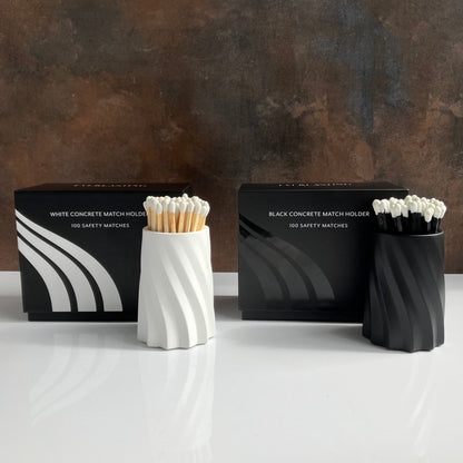 Concrete Match Holder By Everlasting Candle