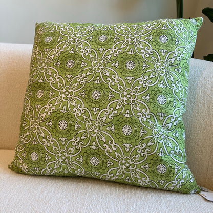 Beryl Medallion Throw Pillow by Dahlia & Grace