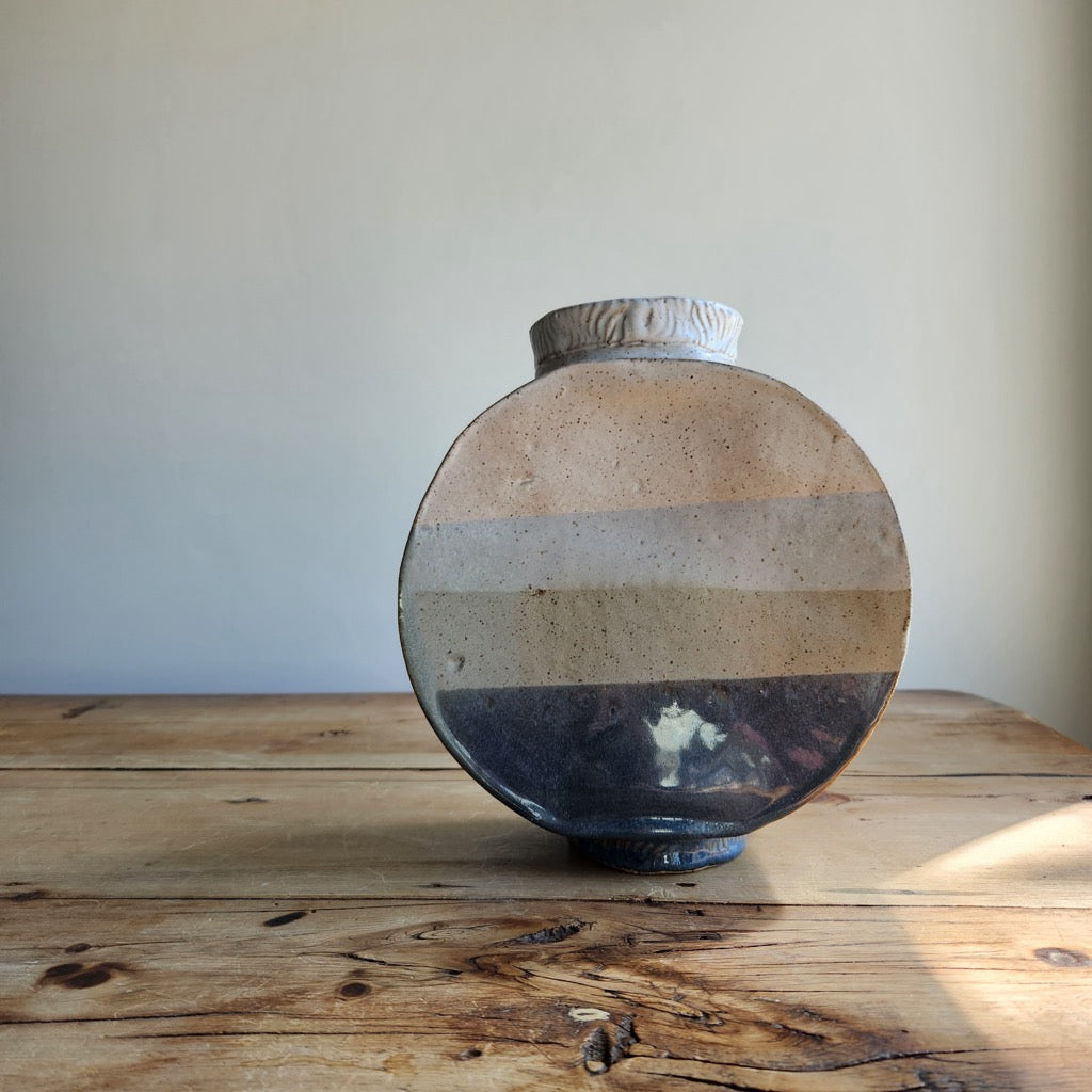 Circle Birch Vase by Jan Toscano