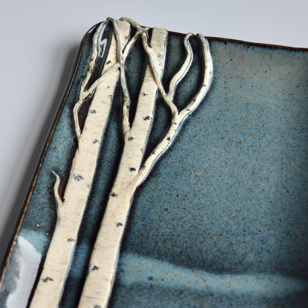 Extra Large Birch Dish by Jan Toscano