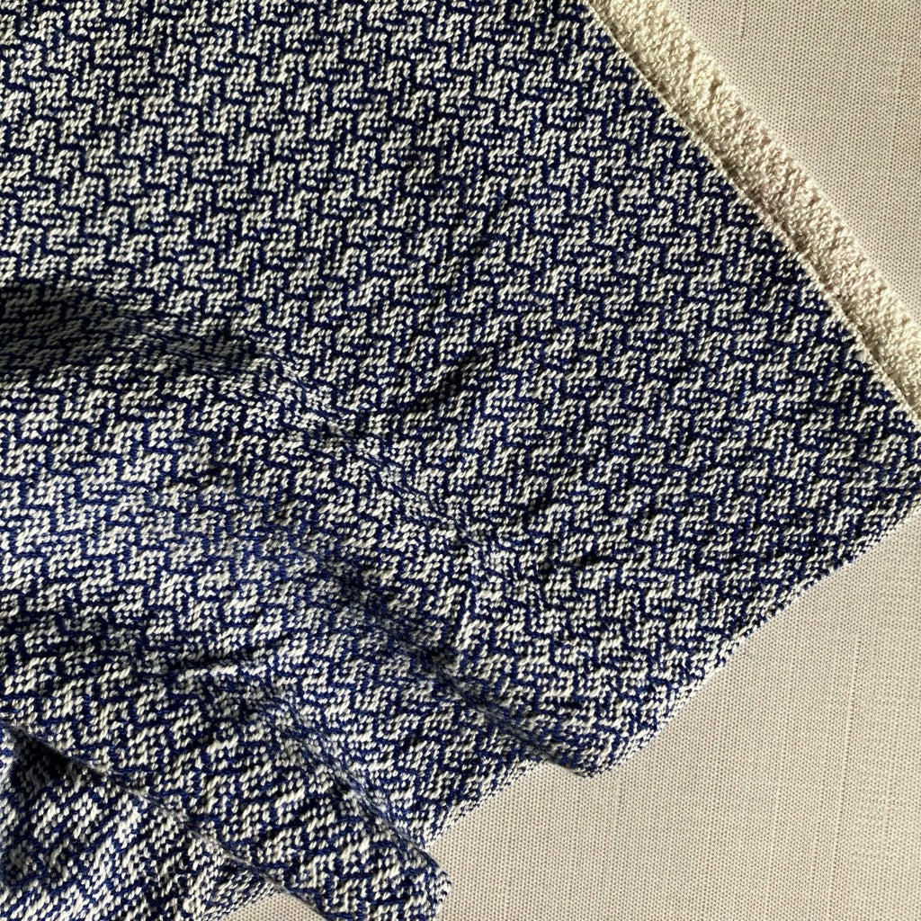 Cotton Tea Towel / Hand Towel Blueberry by Kristina Nichols