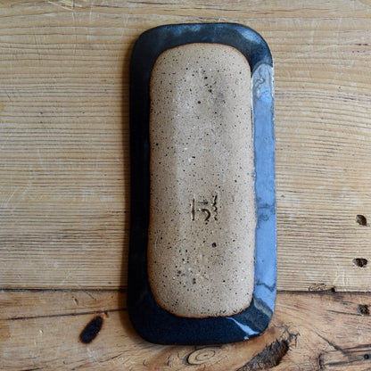 Extra Small Blue Birch Dish by Jan Toscano