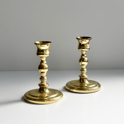 Found Baldwin Brass Candlestick Pair