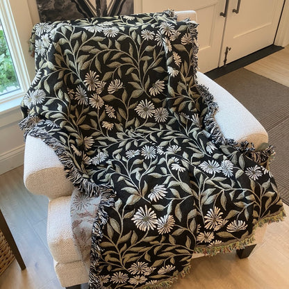 May Throw Blanket in Bramble By Kindly Woven