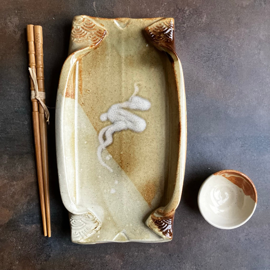 Sushi Tray by Otis Pottery