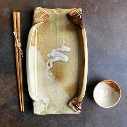 Sushi Tray by Otis Pottery