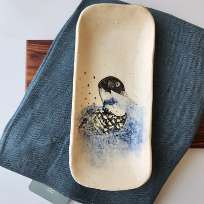 Extra Small Loon Dish by Jan Toscano