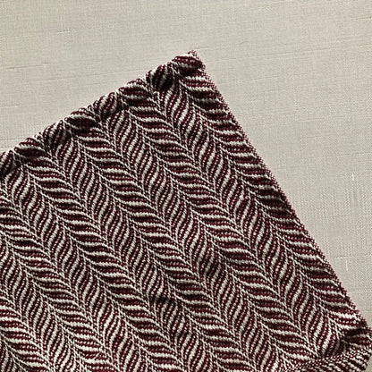 Cotton Tea Towel / Hand Towel in Raspberry by Kristina Nichols