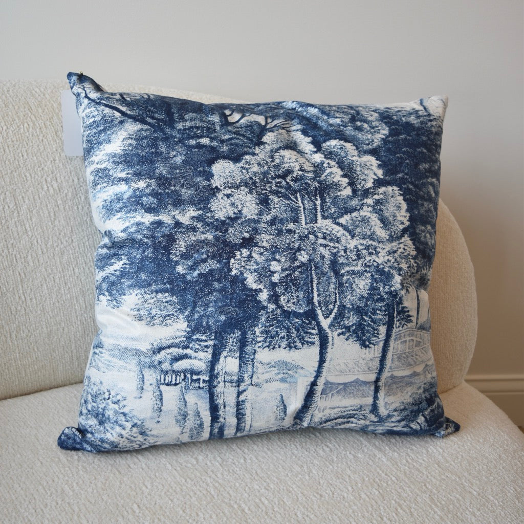 Ainsley Chinoiserie Throw Pillow by Dahlia & Grace