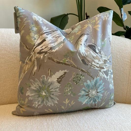 Juliette Floral Throw Pillow by Dahlia & Grace