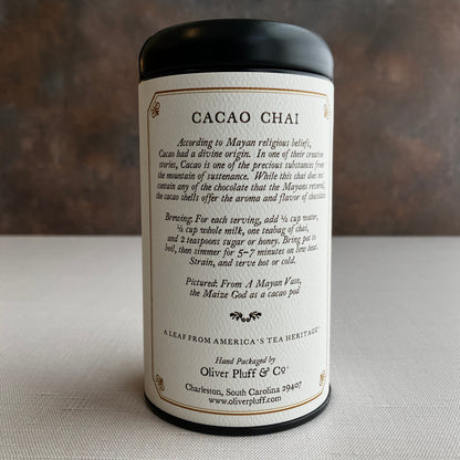 Tea Cacao Chai Spiced Blend by Oliver Pluff & Co