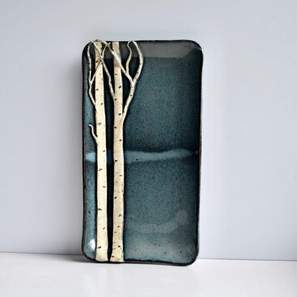 Extra Large Birch Dish by Jan Toscano