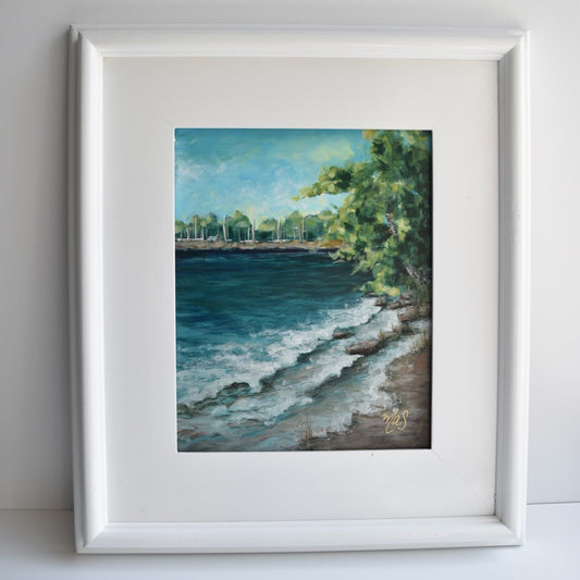 Private Beach by Melissa Anne Smith