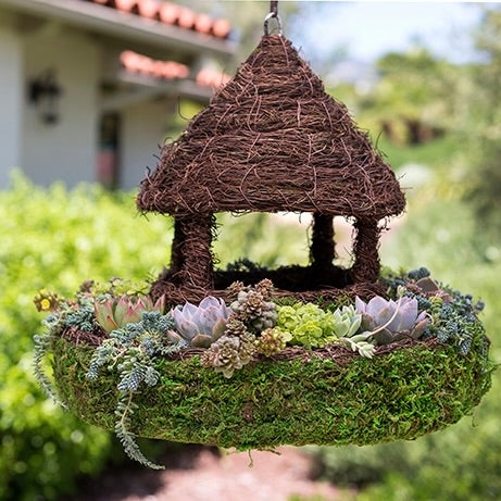 Plantable Gazebo Birdhouse