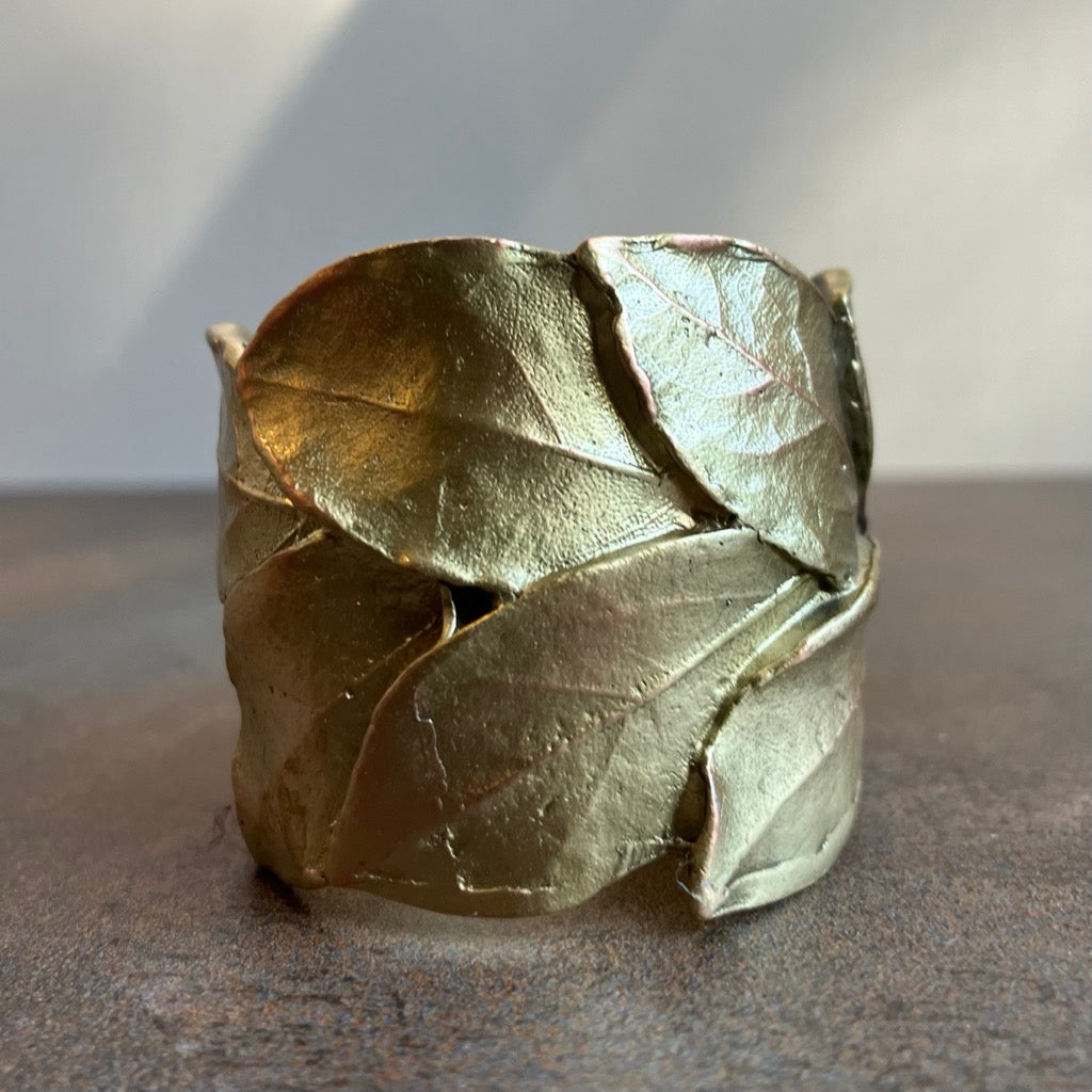 Bay Leaf Napkin Rings By Michael Michaud (Set of 4)