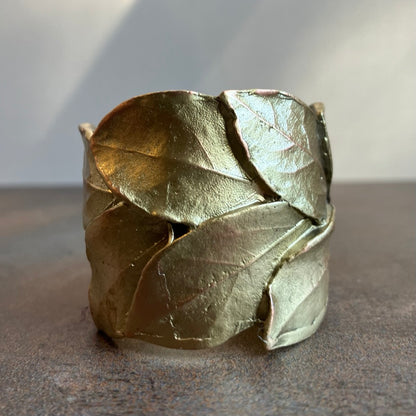 Bay Leaf Napkin Rings By Michael Michaud (Set of 4)