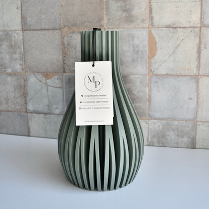 Willow Vase by Modernized Pottery