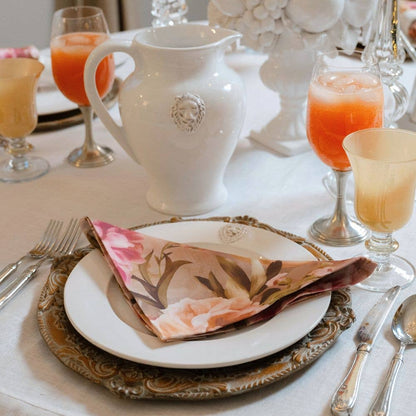 Floral Fantasy Italian Cotton Napkin by Arte Italica