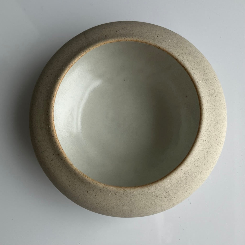 Stoneware Ikebana Vase RAW by Convivial